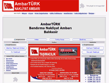 Tablet Screenshot of ambarturknakliyatambari.com